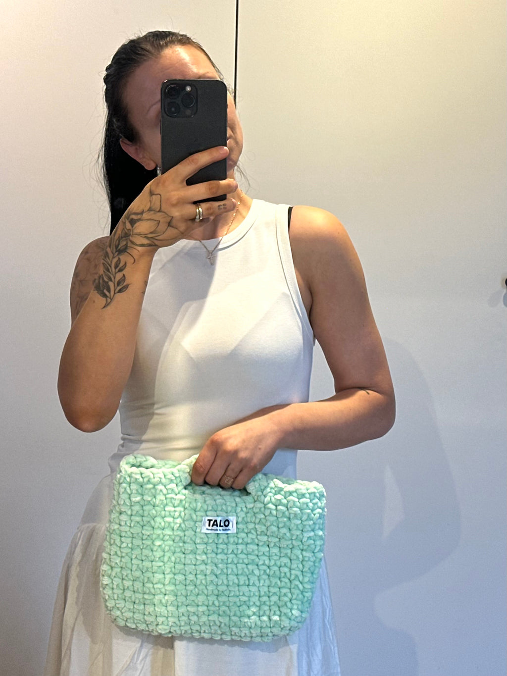 Mint tote