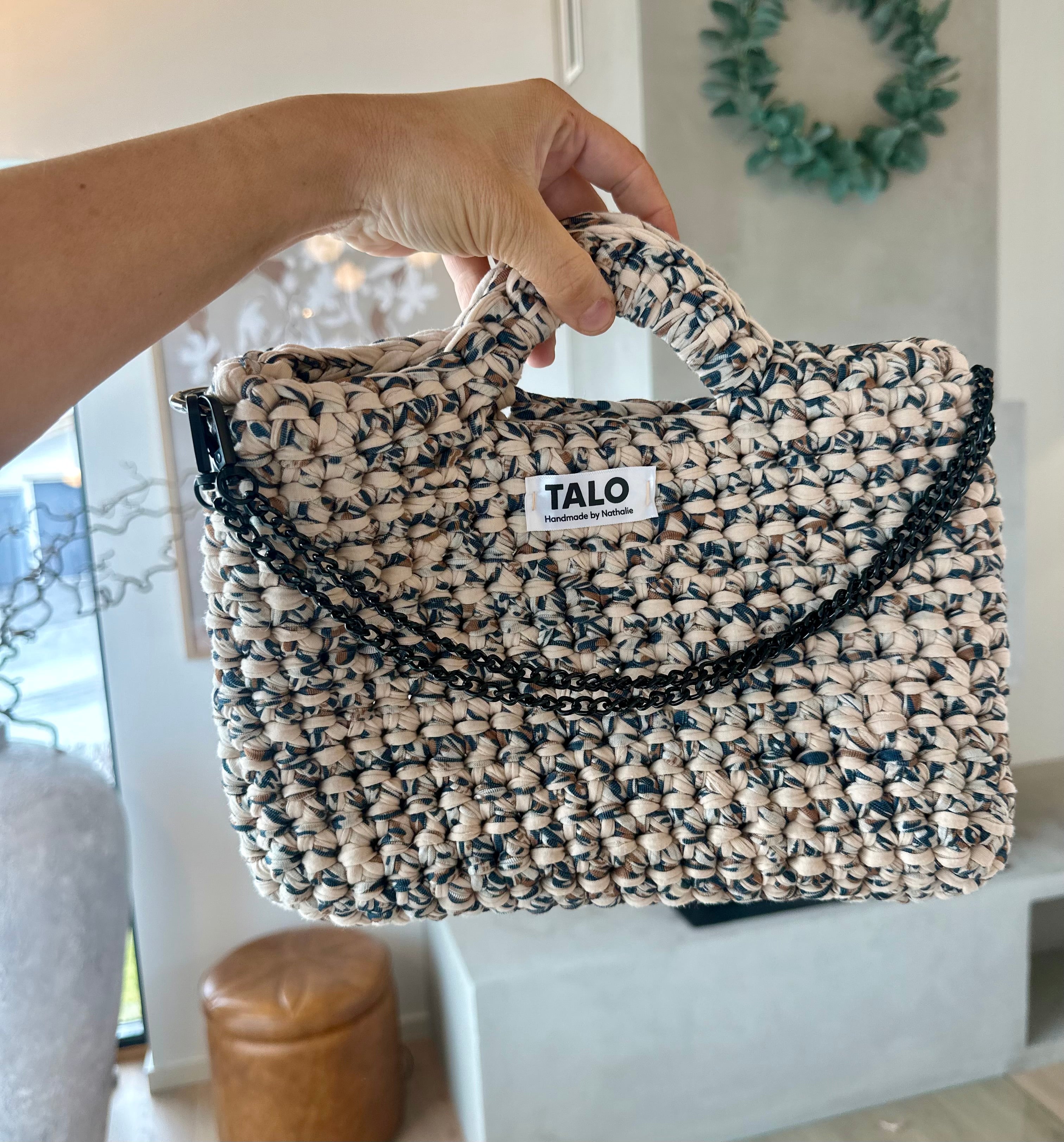 Marble tote bag