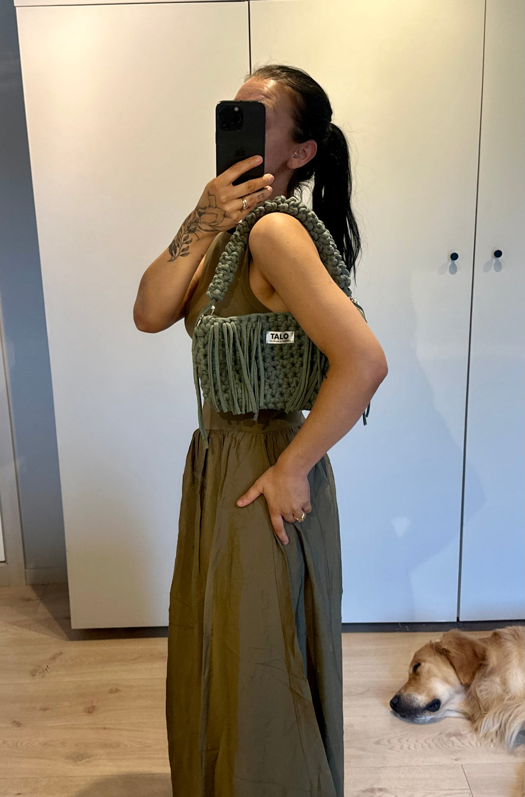 Olive fringe