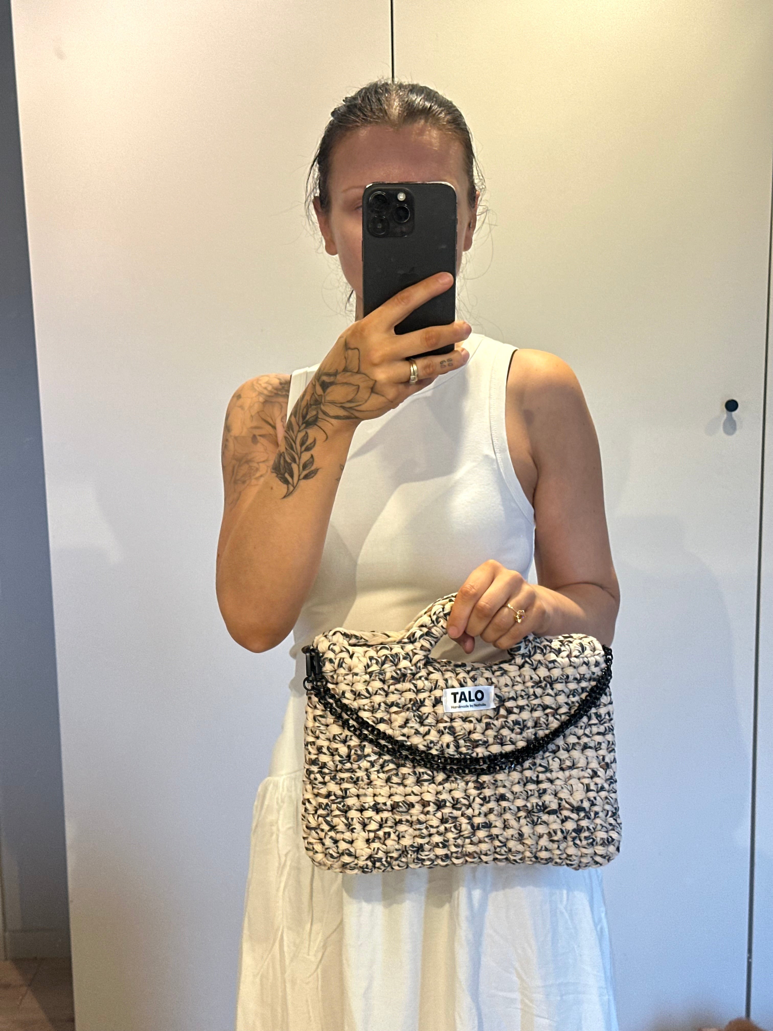 Marble tote bag