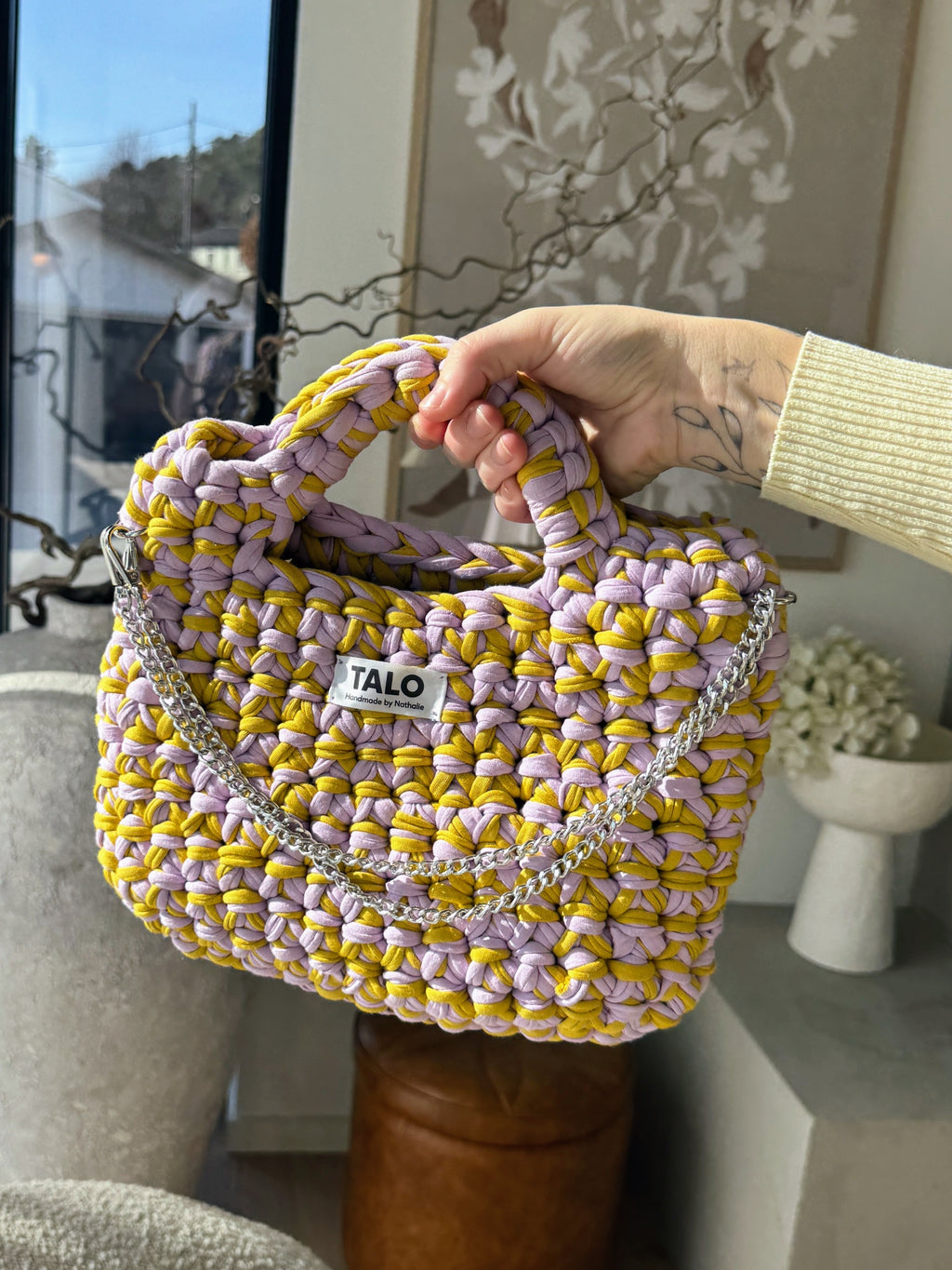 Happy tote bag