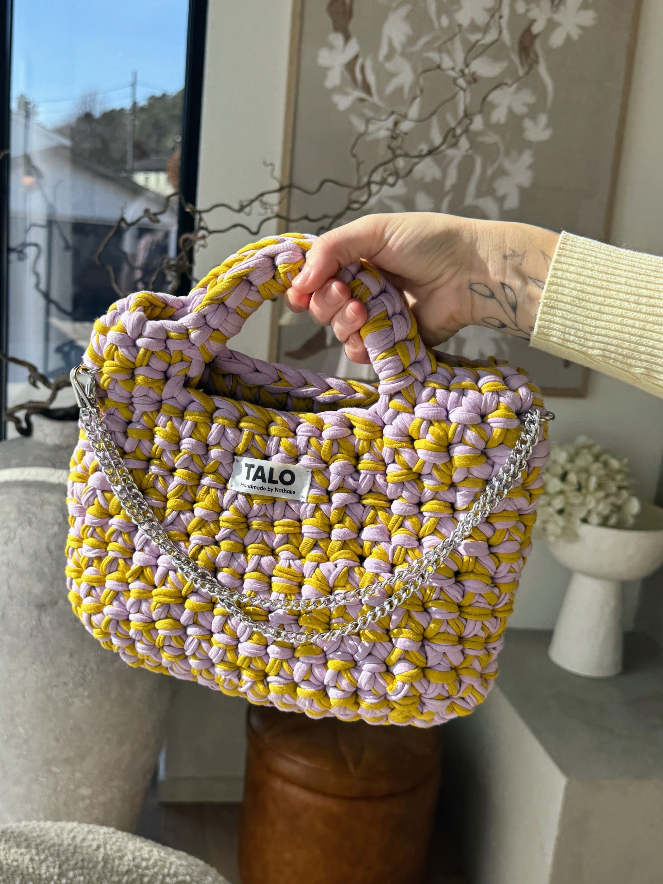 Happy tote bag