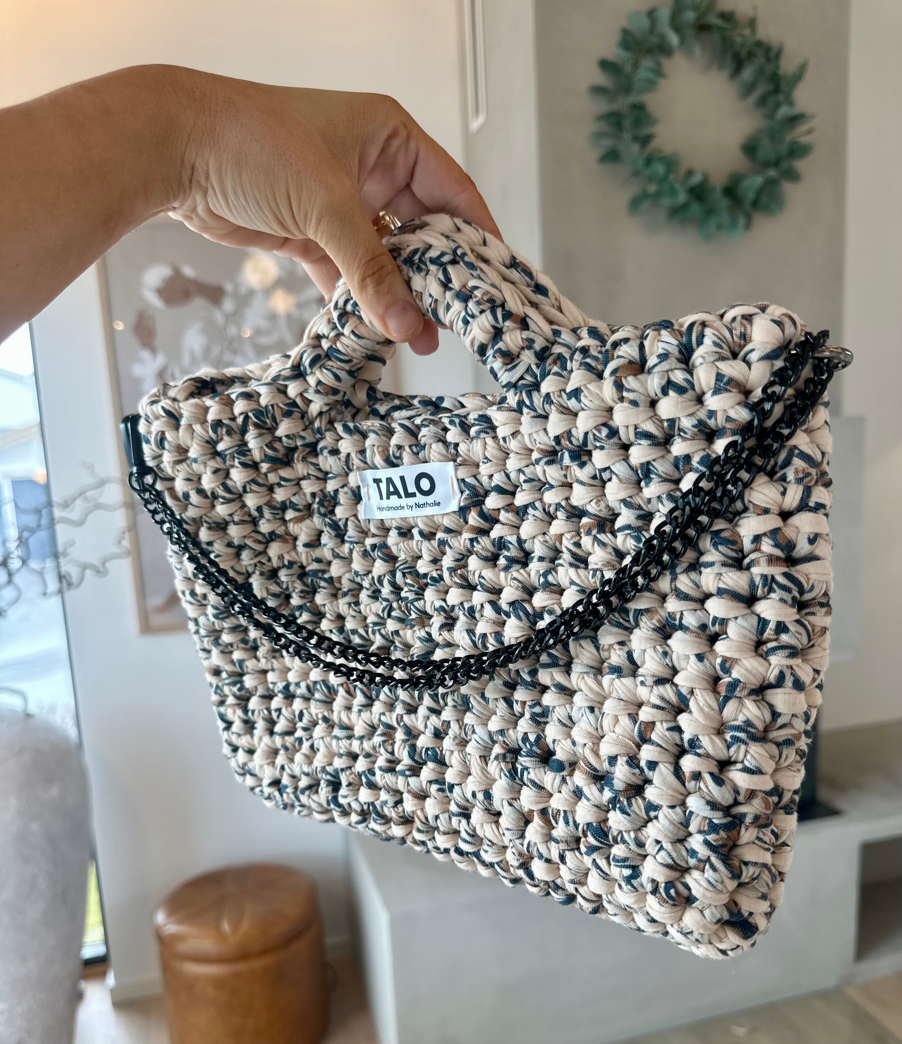 Marble tote bag