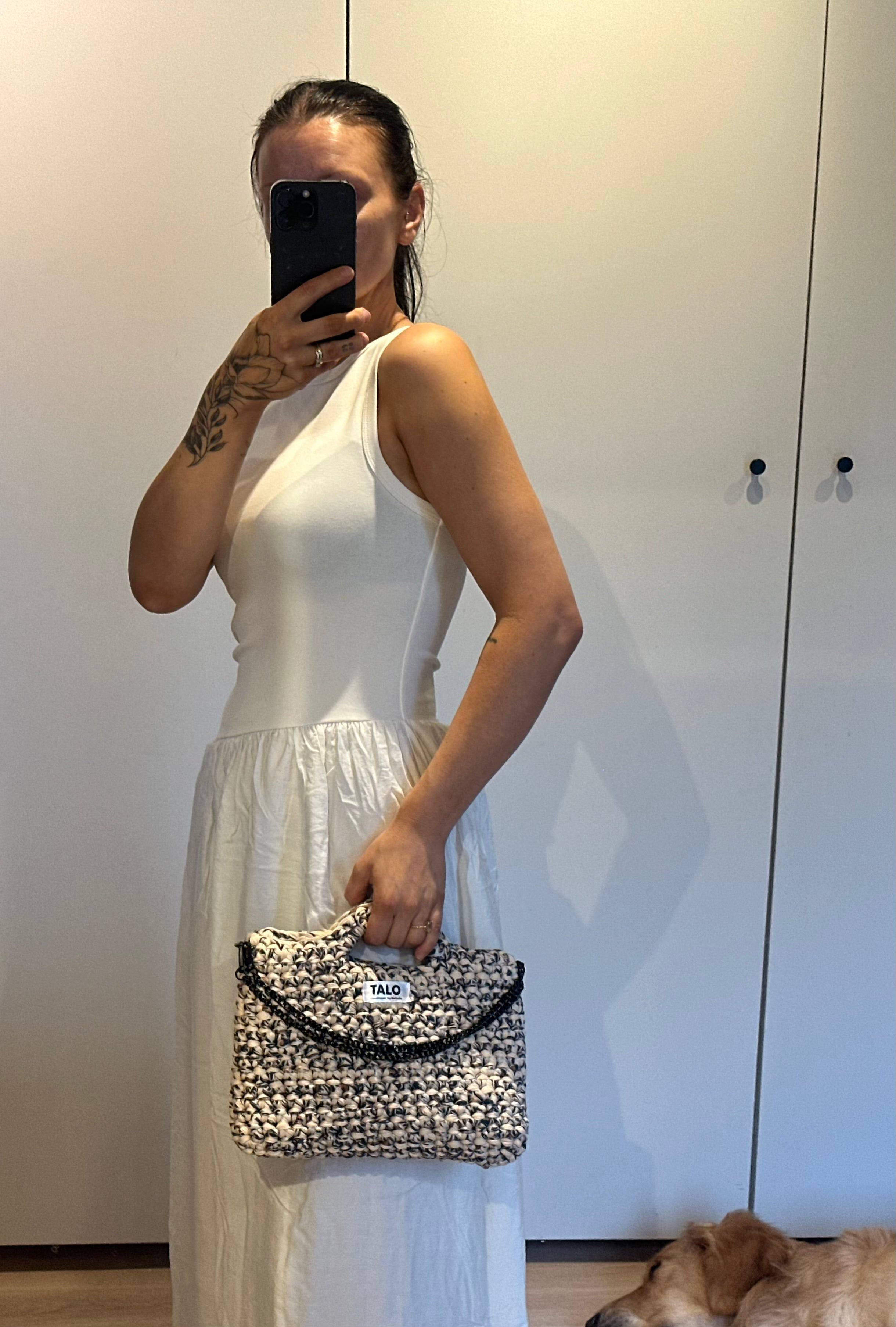 Marble tote bag