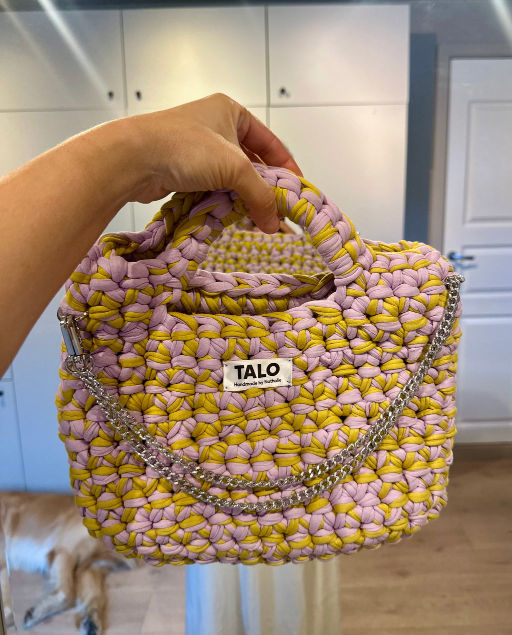 Happy tote bag