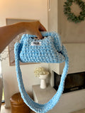 Blue Teddy plysj