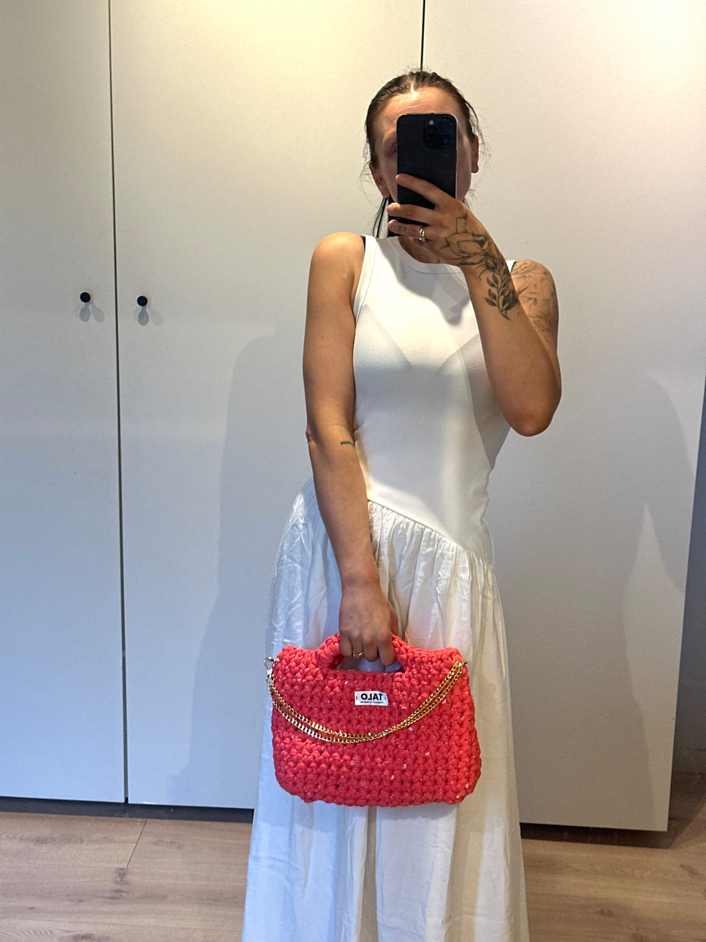 Strawberry tote bag