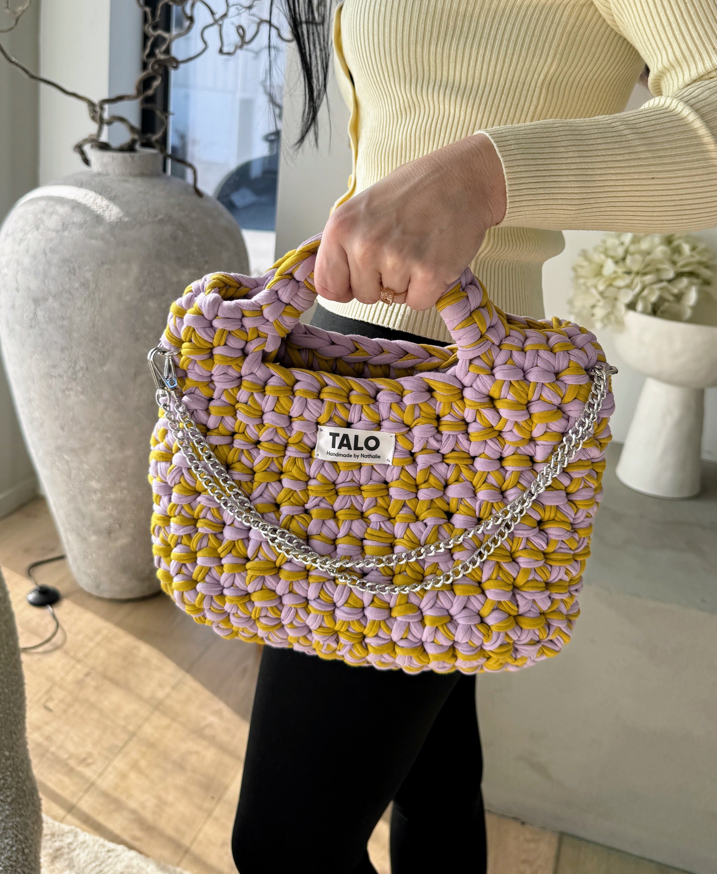 Happy tote bag